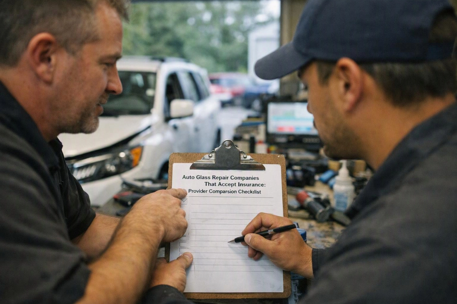 Auto Glass Repair Companies That Accept Insurance: Provider Comparison Checklist