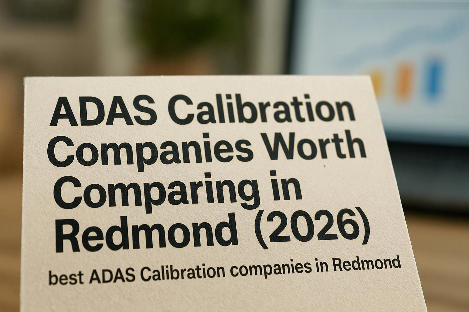 ADAS Calibration Companies Worth Comparing in Redmond (2026)