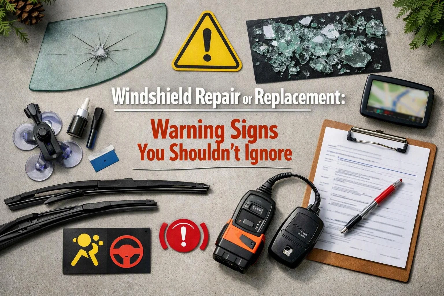 Windshield Repair or Replacement: Warning Signs You Shouldn’t Ignore
